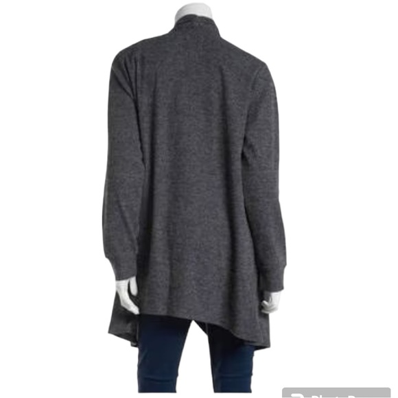 New York Laundry Cozy Chic Open/Drape Front Ribbed Cardigan Size S - Picture 8 of 10